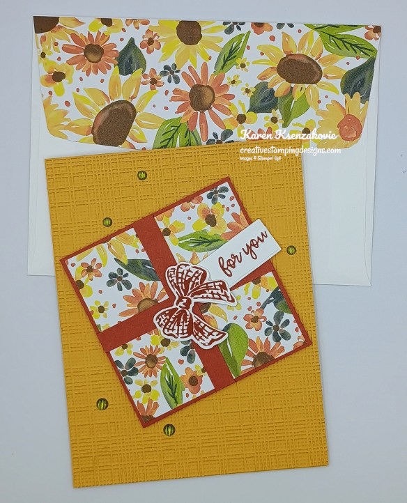 Stampin' Up! Elegantly Wrapped Gift 7 creativestampingdesigns.com