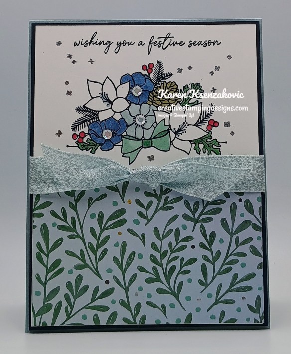 Stampin' Up! Everlasting Thanks Holly Jolly 2 creativestampingdesigns.com
