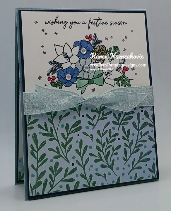 Stampin' Up! Everlasting Thanks Holly Jolly 3 creativestampingdesigns.com
