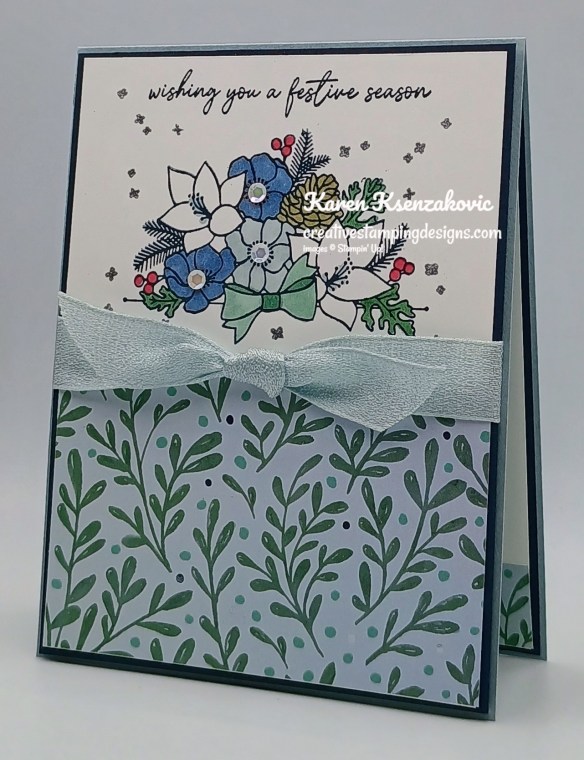 Stampin' Up! Everlasting Thanks Holly Jolly 4 creativestampingdesigns.com