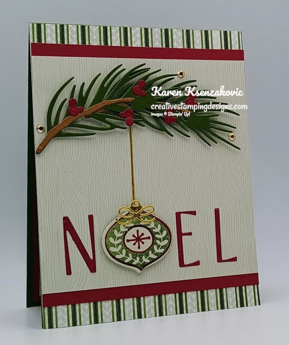 Stampin' Up! Festive Cheer Noel 3 creativestampingdesigns.com