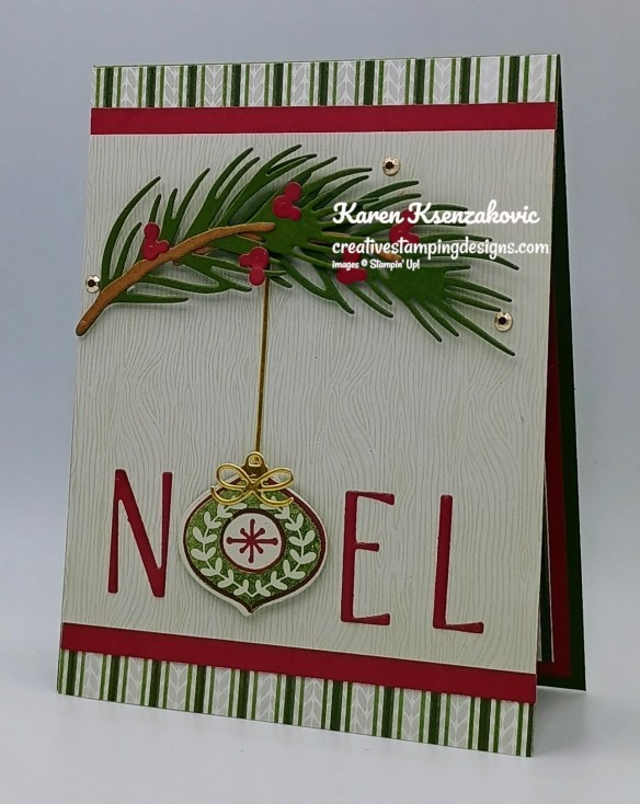 Stampin' Up! Festive Cheer Noel 4 creativestampingdesigns.com