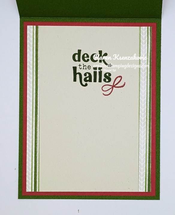 Stampin' Up! Festive Cheer Noel 5 creativestampingdesigns.com
