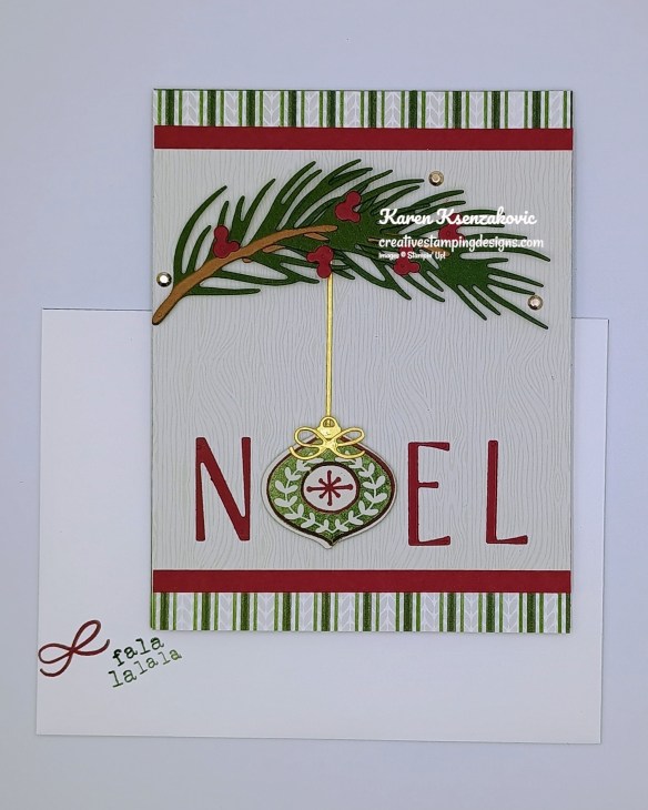 Stampin' Up! Festive Cheer Noel 6 creativestampingdesigns.com