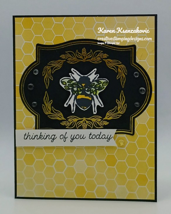 Stampin' Up! Flourish & Frames Aflutter 2 creativestampingdesigns.com