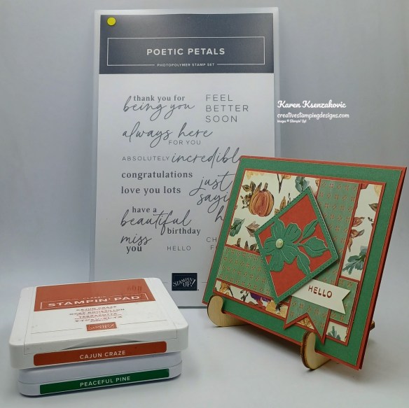 Stampin' Up! Poetic Petals for Fall 1 creativestampingdesigns.com