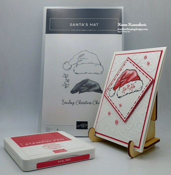 Stampin' Up! Santa Hat HoHoHo 1 creativestampingdesigns.com