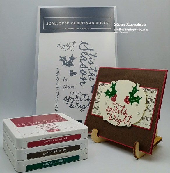 Stampin' Up! Scalloped Christmas Cheer 1 creativestampingdesigns.com