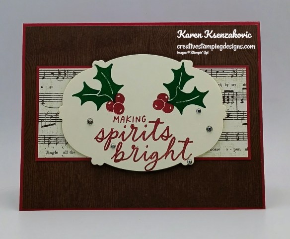 Stampin' Up! Scalloped Christmas Cheer 2 creativestampingdesigns.com