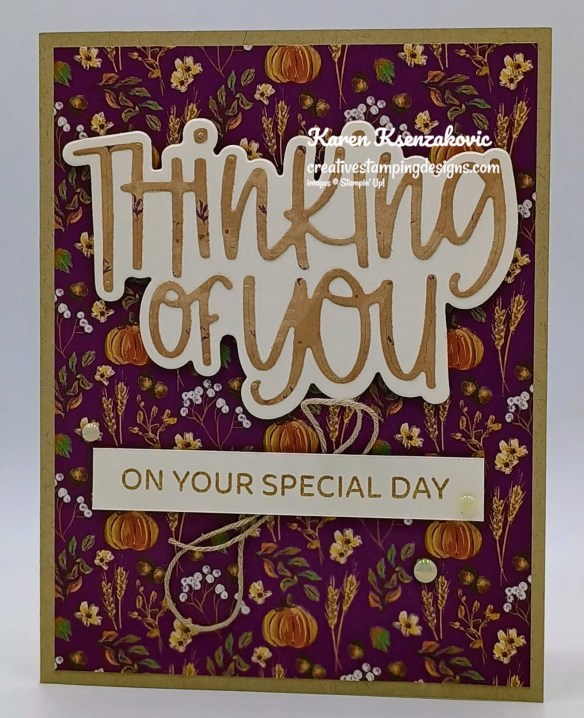 Stampin' Up! Thinking of You Birthday 2 creativestampingdesigns.com