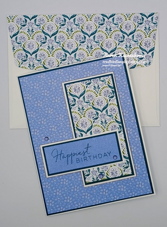 Stampin' Up! Tile Garden CAS 7 creativestampingdesigns.com